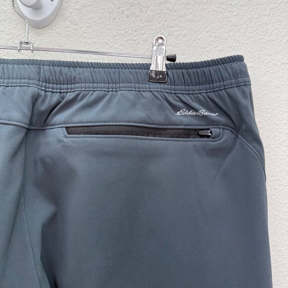 Eddie Bauer Camp Tek Storm Gray Performance Stretch Jogger Pants Mens sz XL NEW - Picture 6 of 13